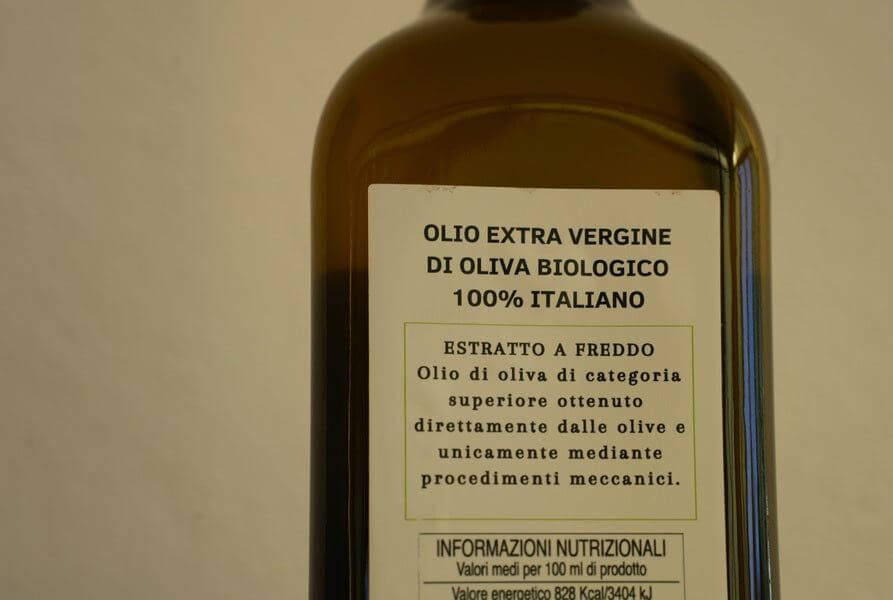 Bio Olivenöl Extra Vergine di Ritacca in der Flasche Agricola Ritacca