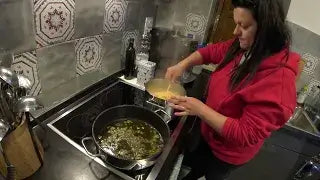 Wir machen Trüffelspaghetti - Extra Vergine - Olivenöl aus Kalabrien