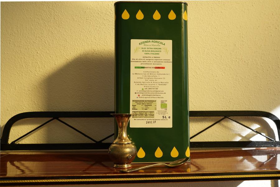 Bio Olivenöl Extra Vergine di Ritacca im Kanister Azienda Ritacca