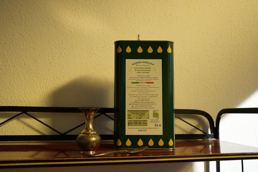 Bio Olivenöl Extra Vergine di Ritacca im Kanister Azienda Ritacca