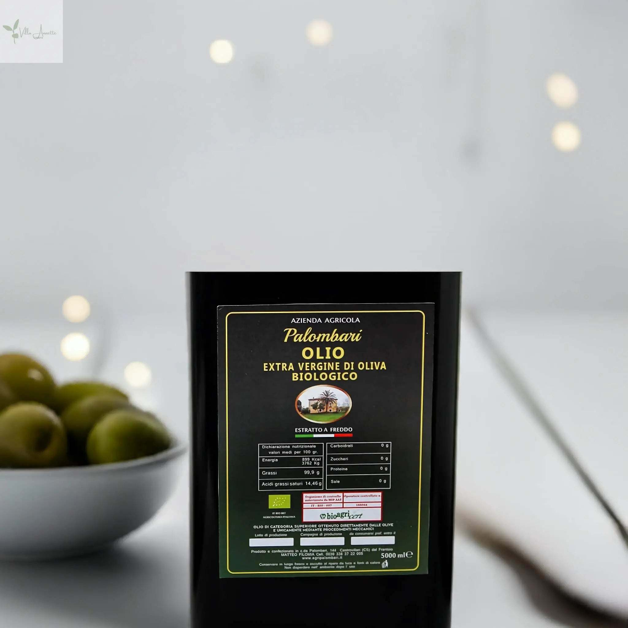 Palombari Bio Olivenöl Extra Vergine Azienda Palombari